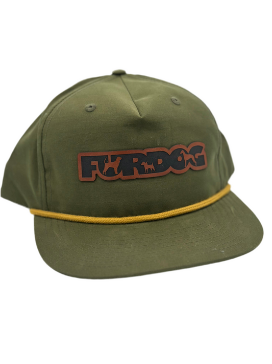 FURDOG® LODEN/GOLD Rope Snapback