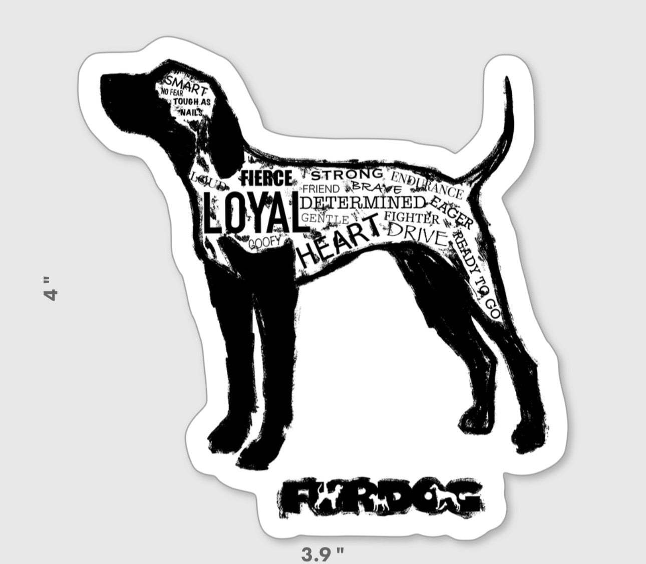 Hound Decal