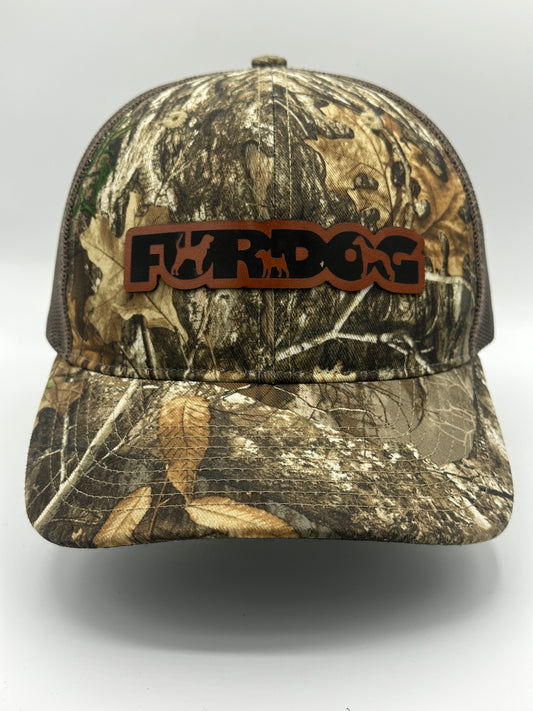 FURDOG® Leather Patch Realtree Advantage Hat