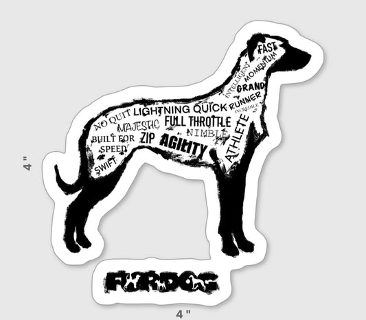 Lurcher Decal